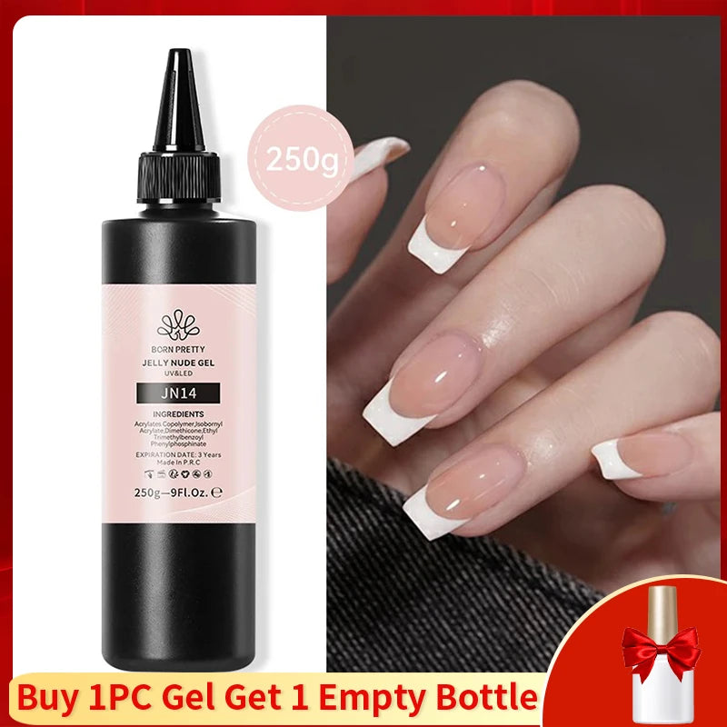 250g Super Top Coat Gel Nail Polish Set