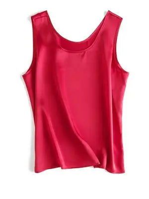 100% Real Silk Sleeveless Tank