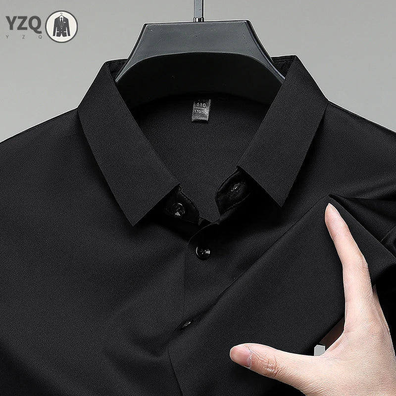 Solid Color Business Shirt