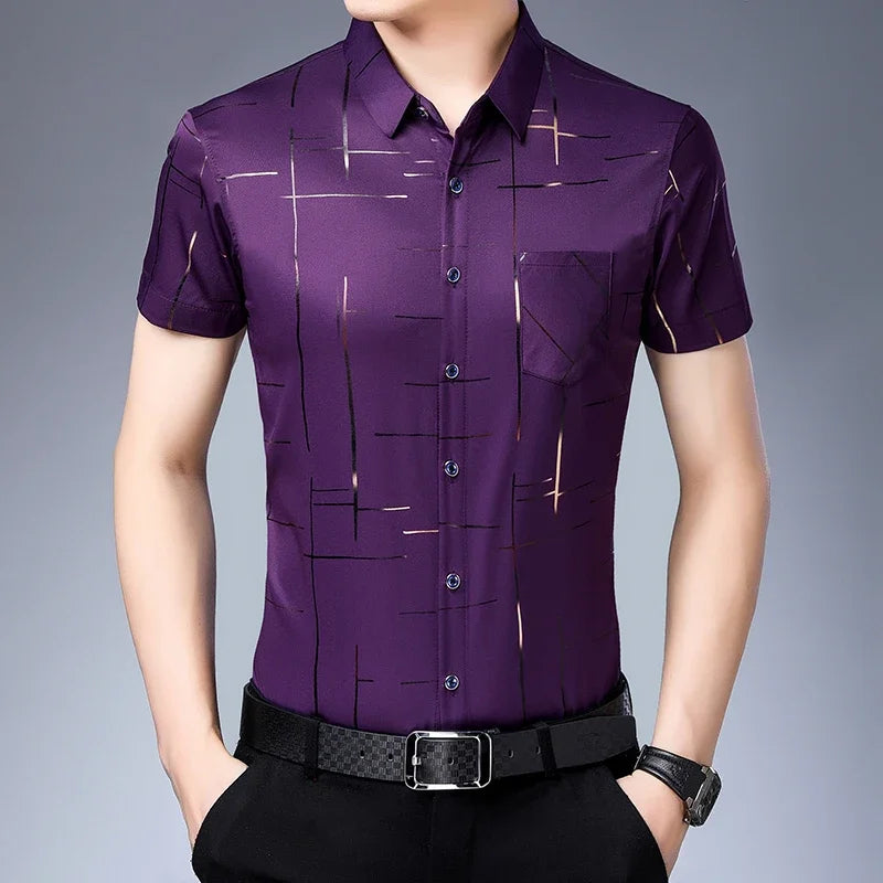 Men’s Wrinkle-Free Business Shirt