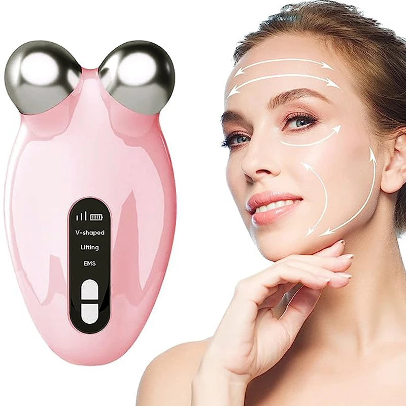 Mini Microcurrent Face-Lifting Roller