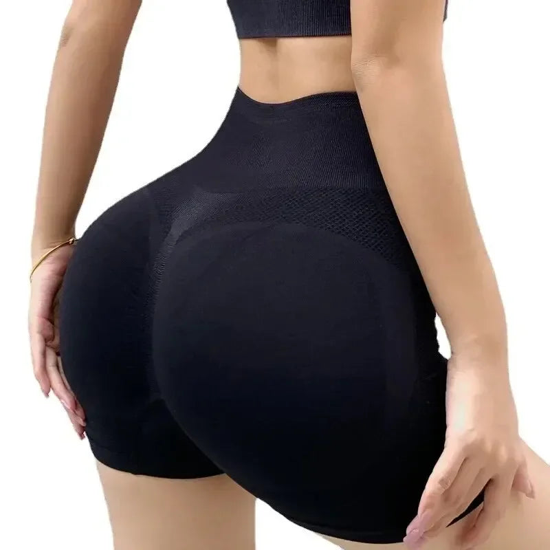 High Waist Honey Butt Yoga Shorts