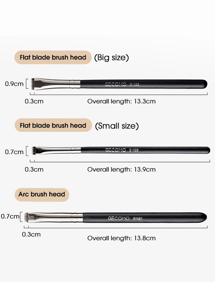 Eyeliner and Eyebrow Brush Set