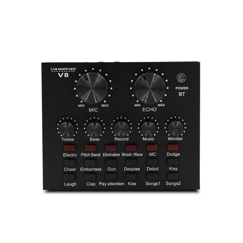 V8 V8S USB Audio Mixer