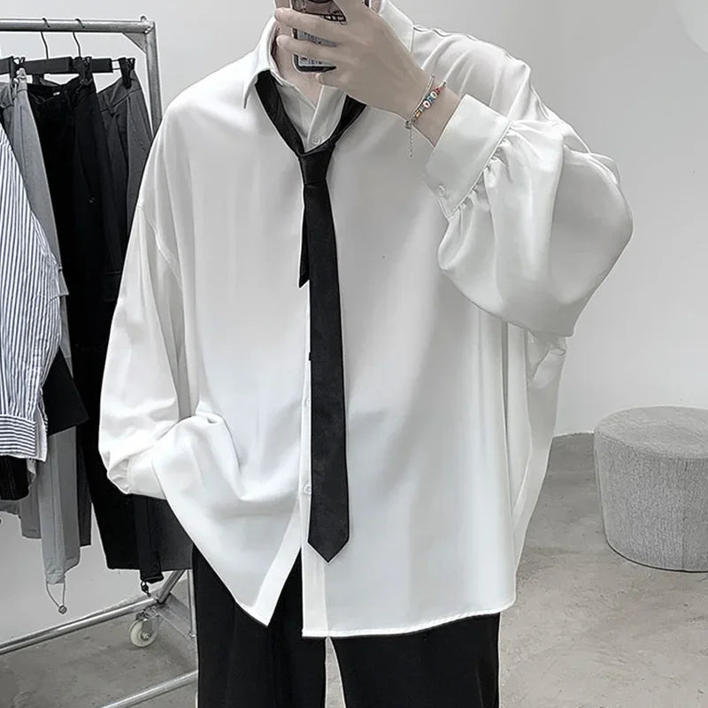 Korean Style Oversized Men’s Shirt