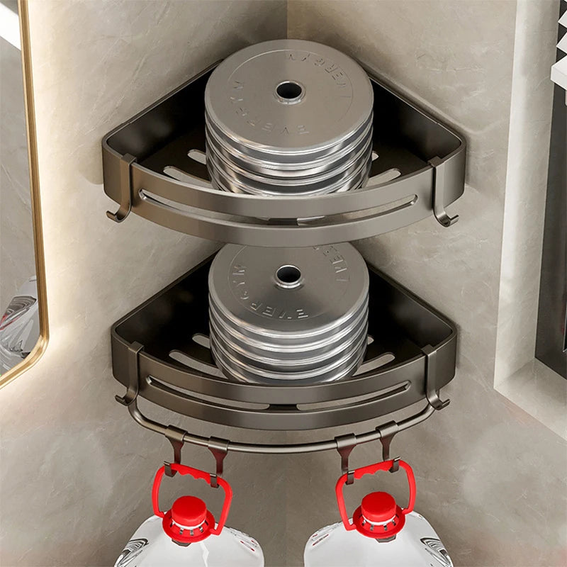 Wall-Mounted Bathroom Shelf