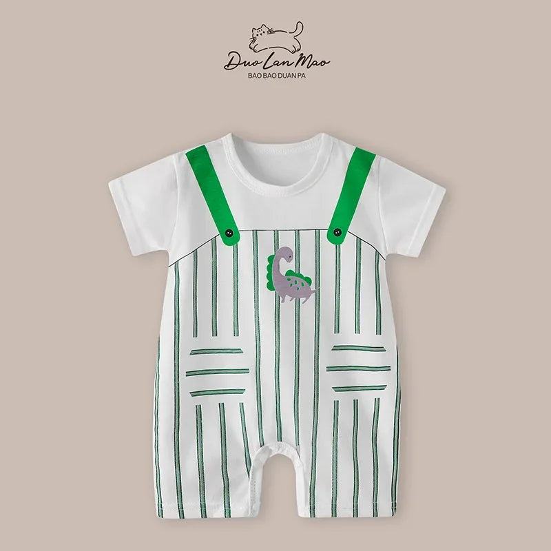Summer Baby Cartoon Romper