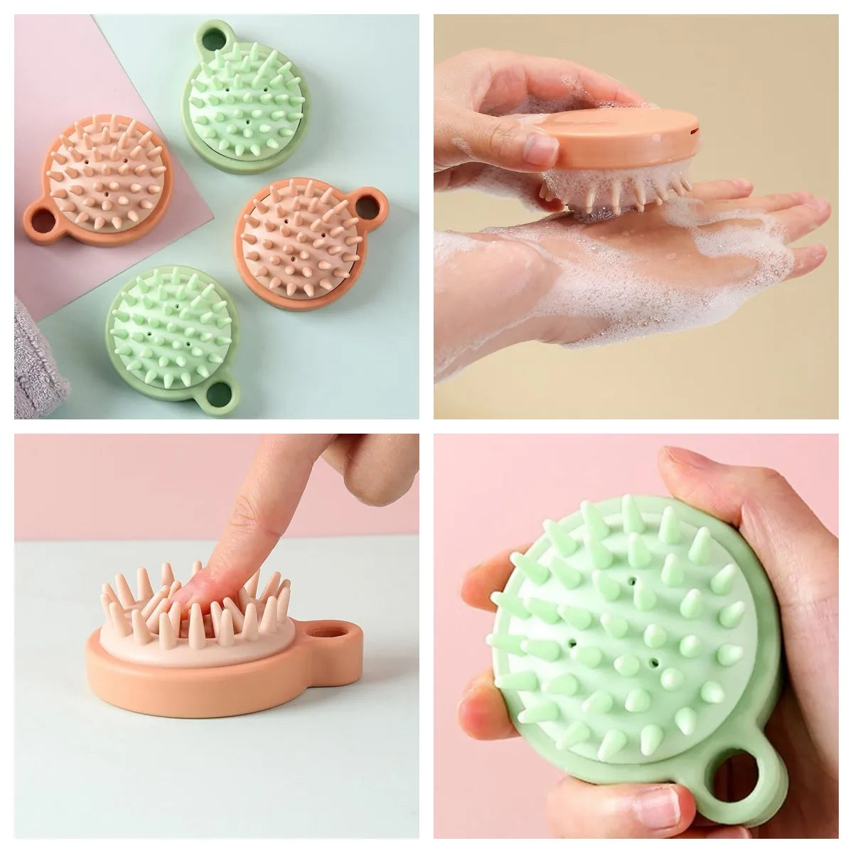 Silicone Shampoo Scalp Massager