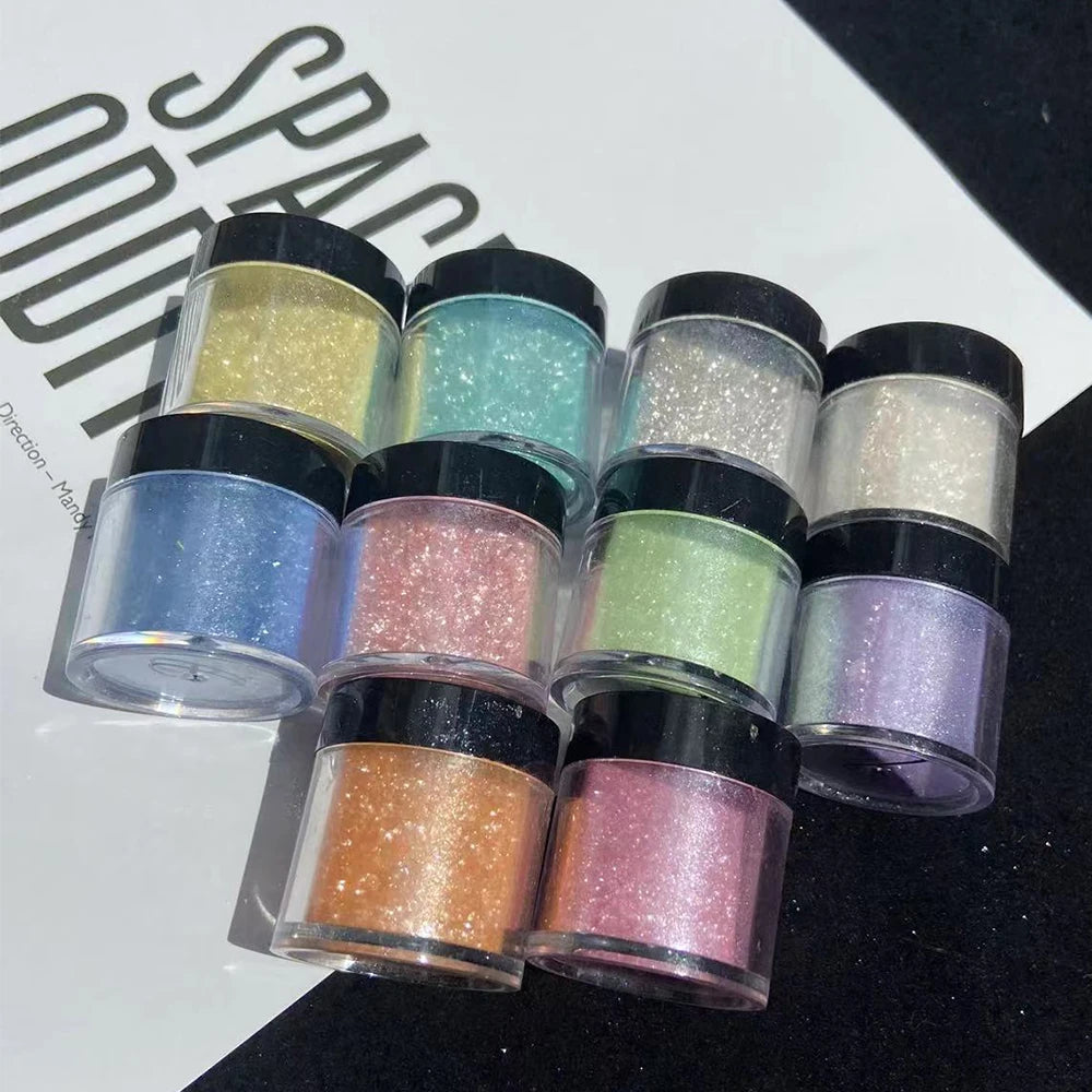 10 Holographic Glitter Colors