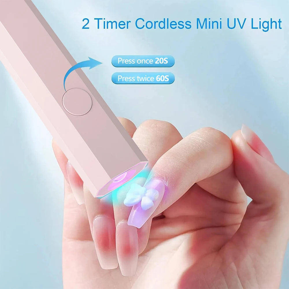 Handheld Mini UV LED Nail Lamp