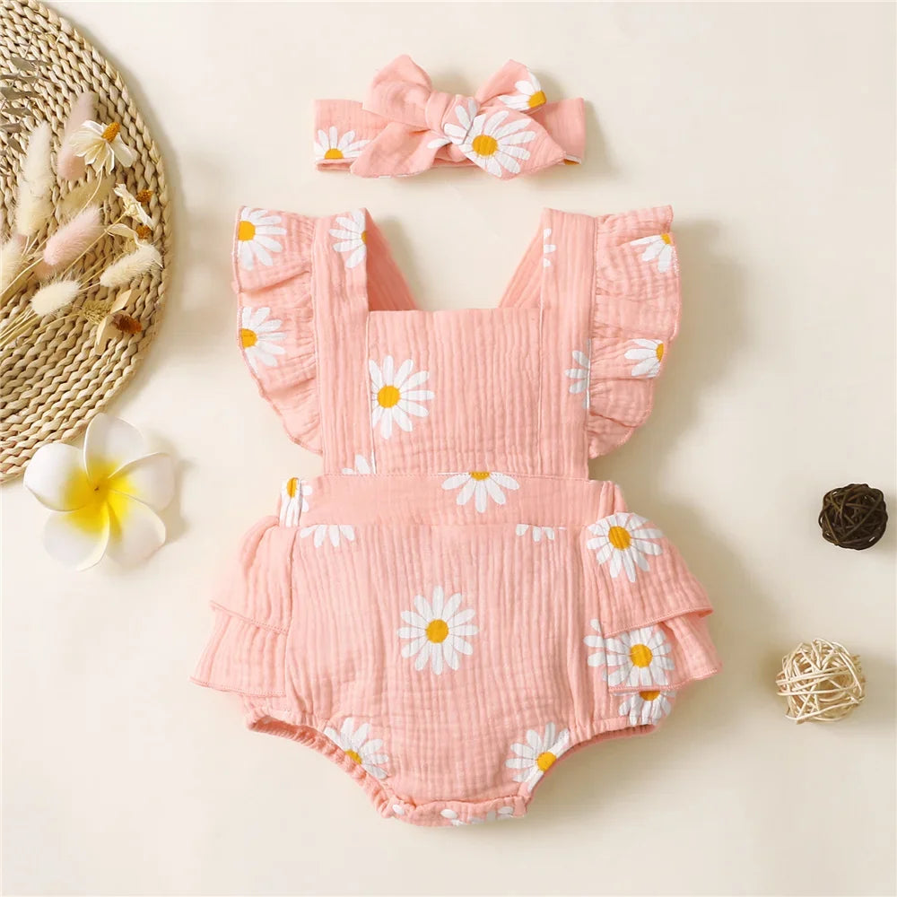 Baby Girl Floral Romper