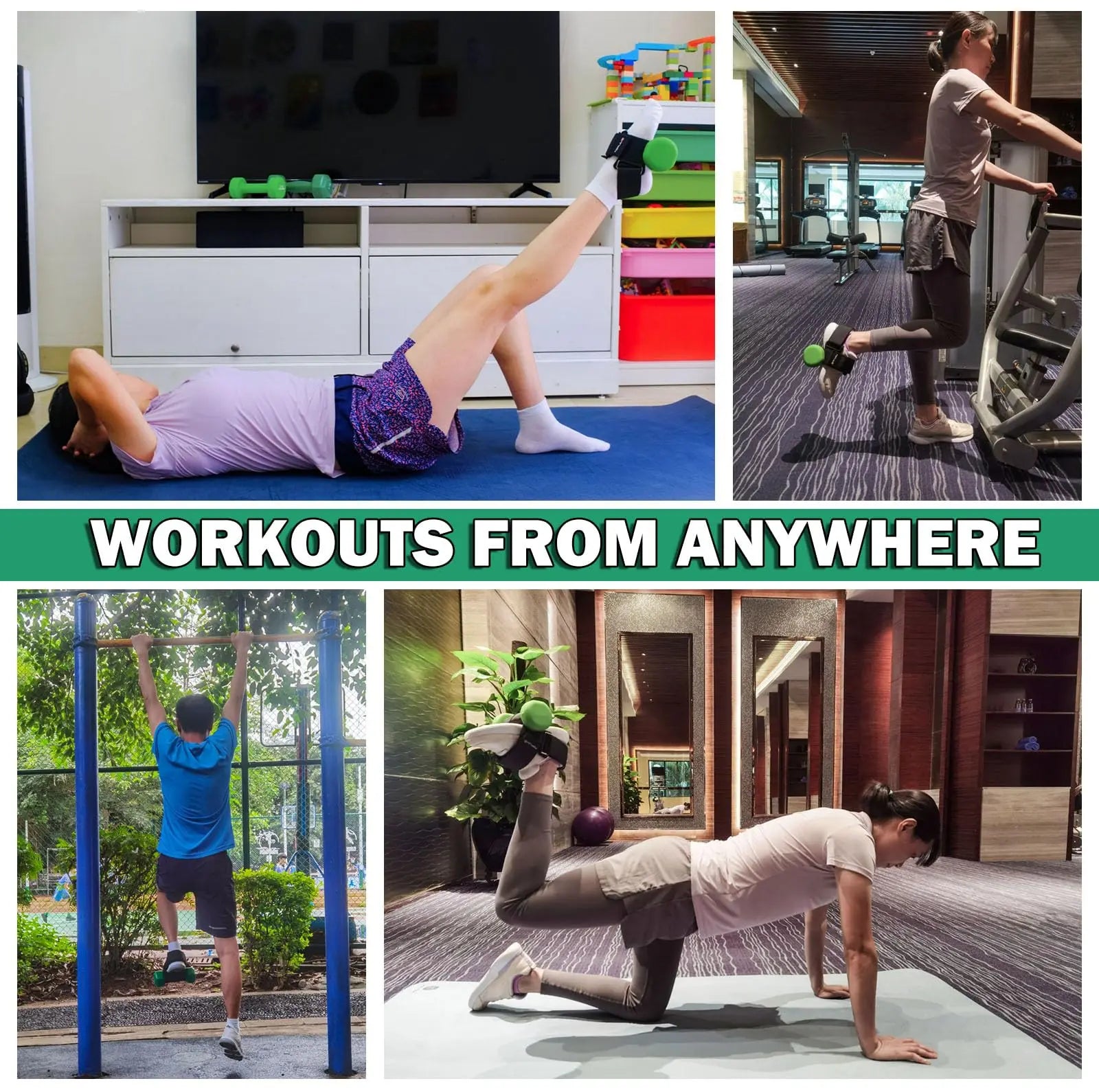 Dumbbell Ankle Foot Strap