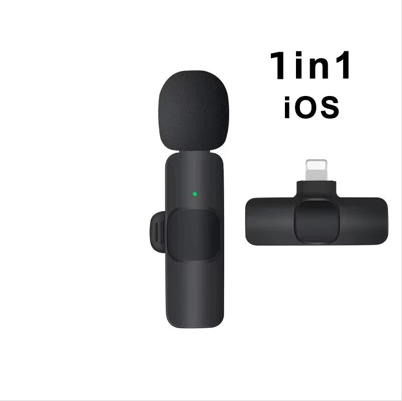 Portable Wireless Lavalier Microphone