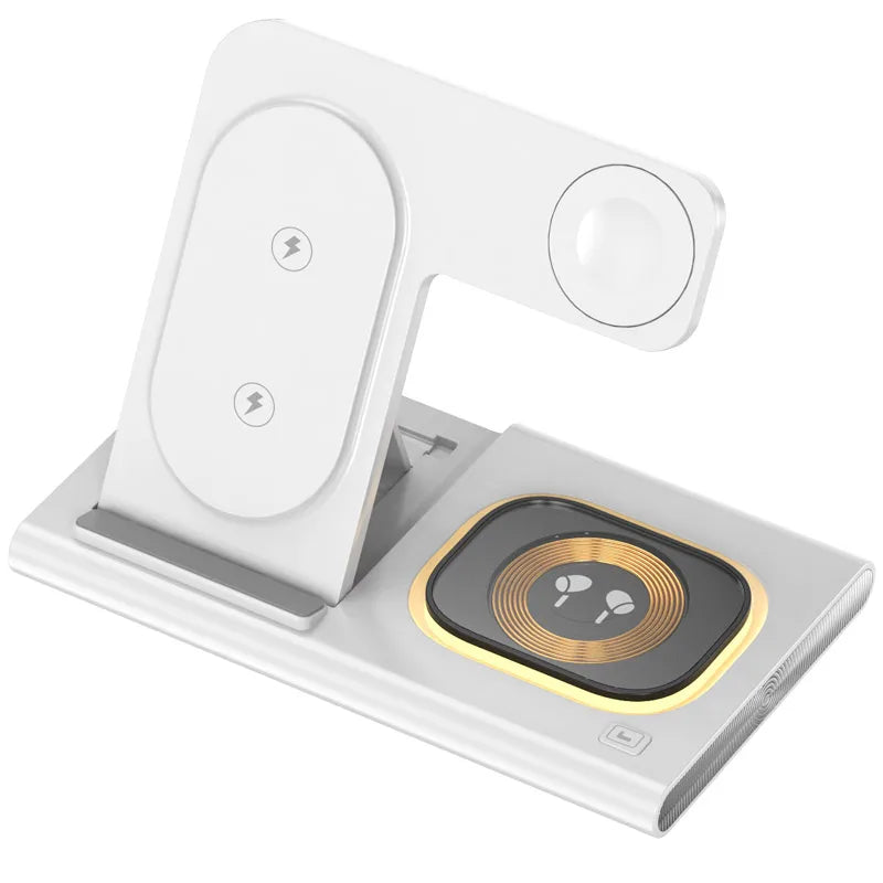 30W 3 in 1 Foldable Wireless Charger Stand