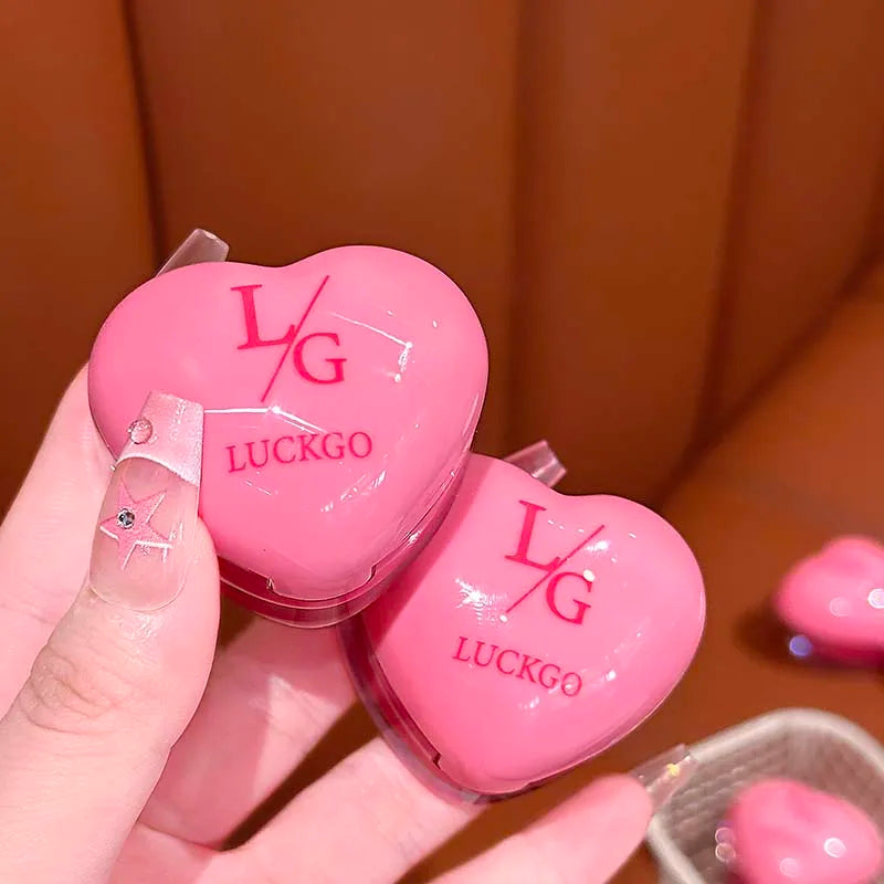Dual-Color LoveHeart Lip Mask