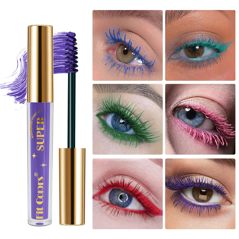 6-Color 3D Mascara Set