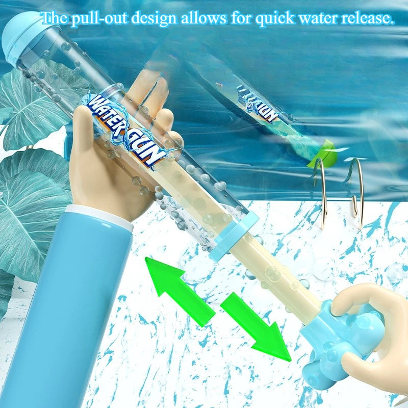 Pull-Back Fireworks Water Gun