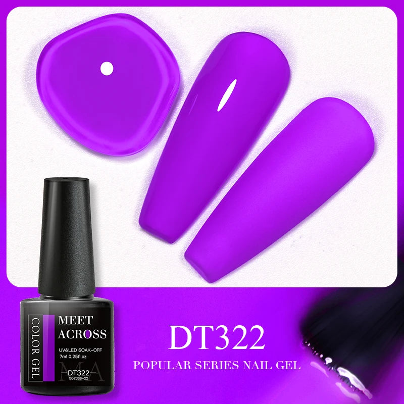5ml Pink Dried Flower Gel Nail Polish