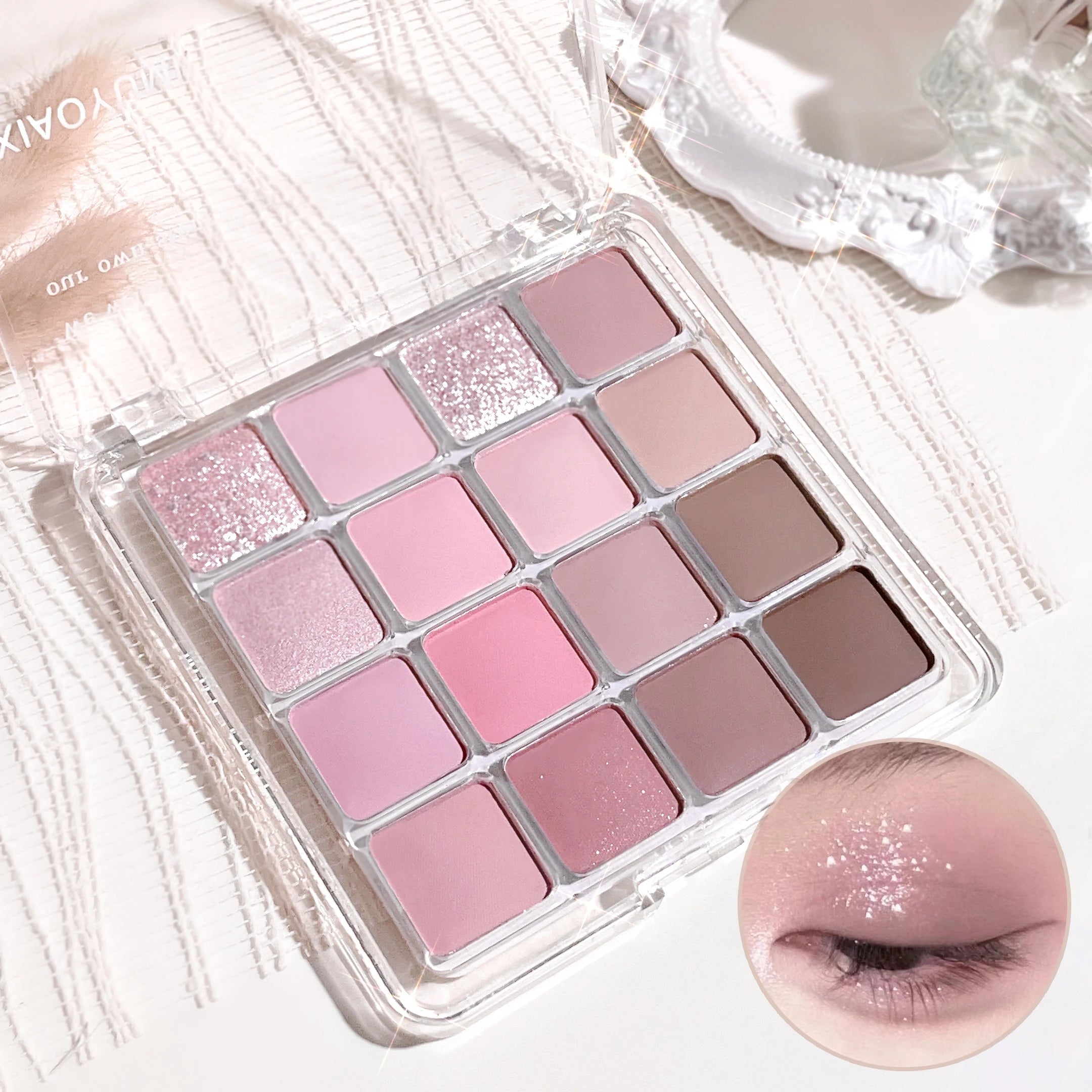 16-Color Sunset Contour and Highlighter Palette
