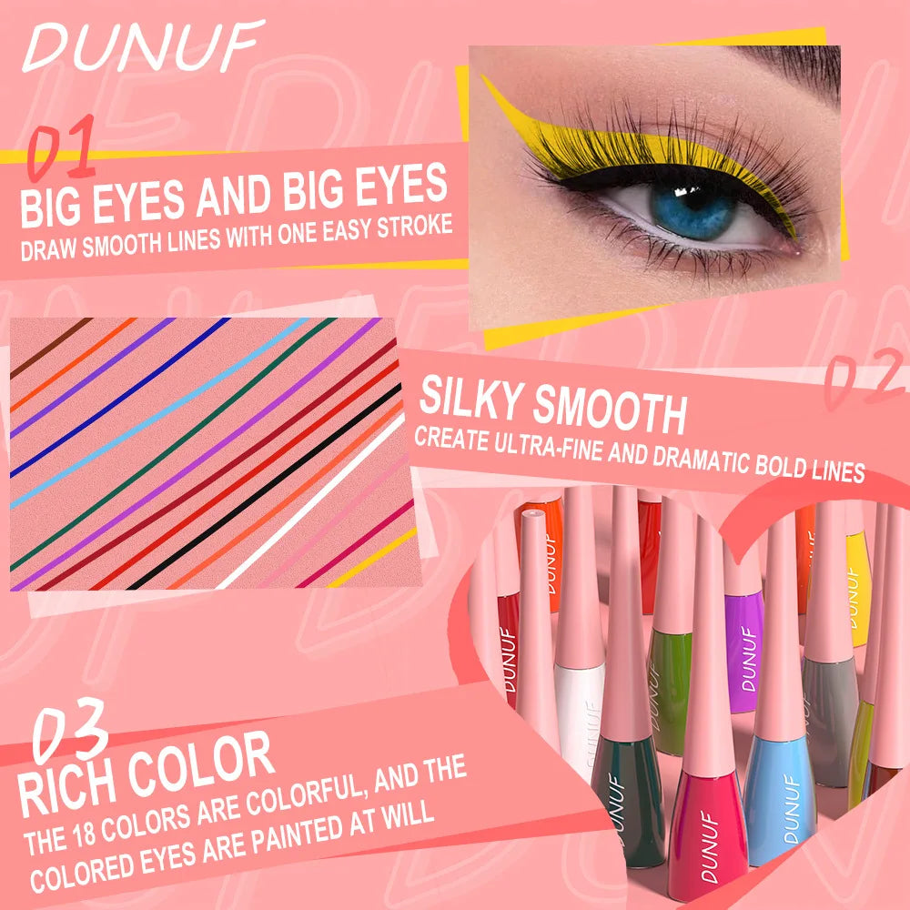 Matte Dark Green Waterproof Liquid Eyeliner