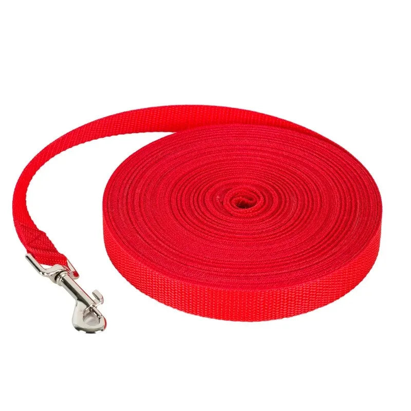 Long Nylon Dog Training Leash