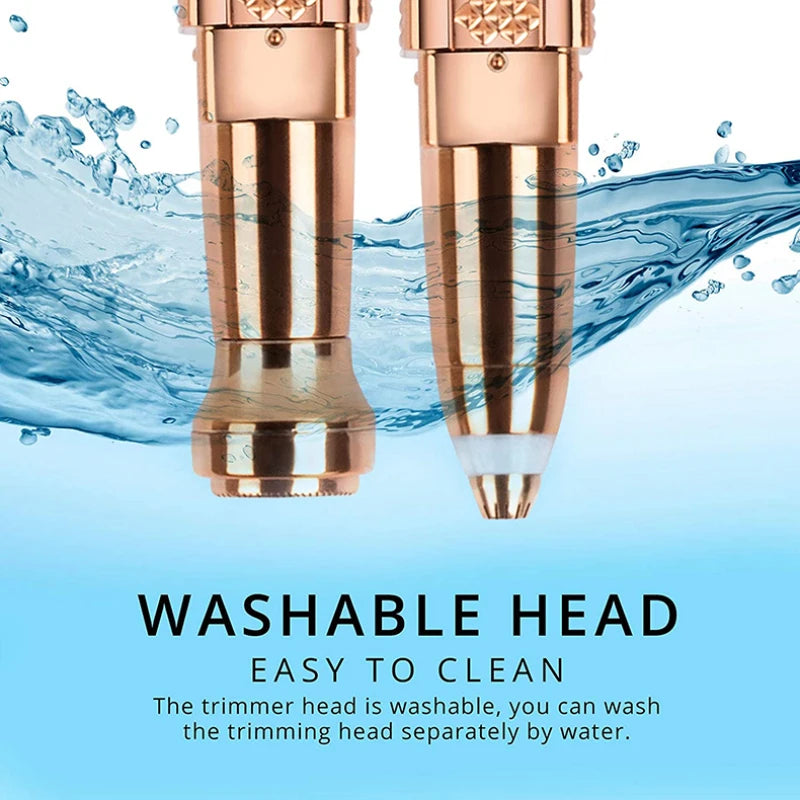 Portable Rechargeable Precision Trimmer for Face