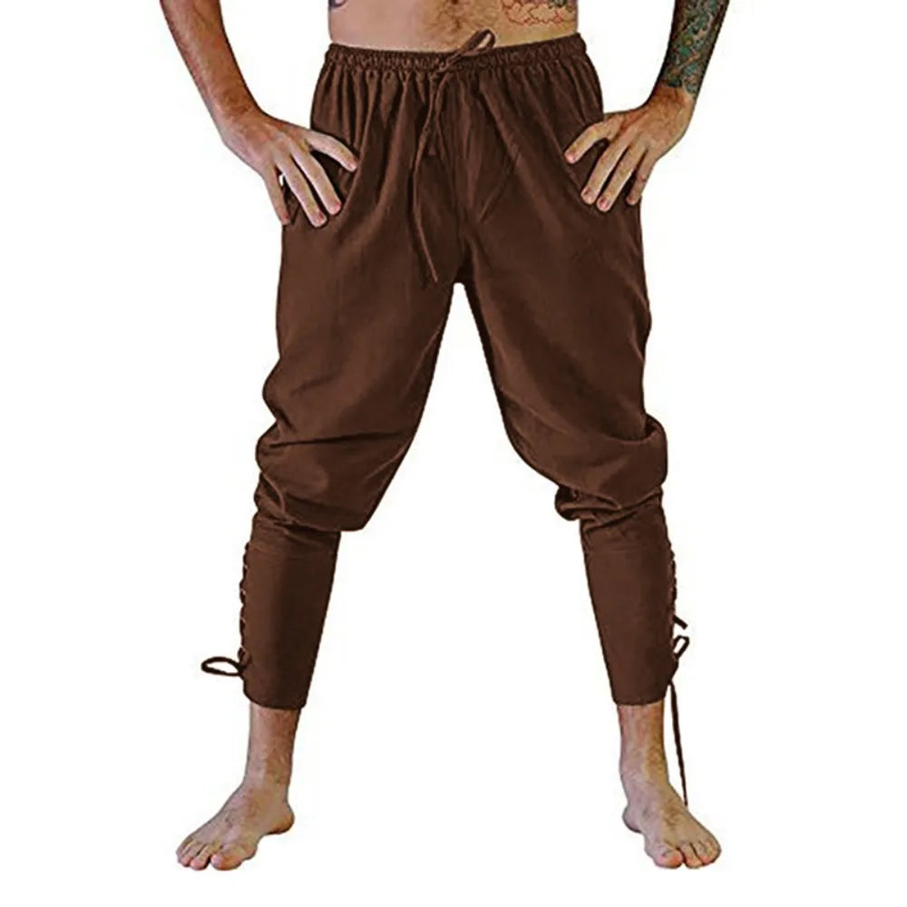 Viking Pirate Costume Pants