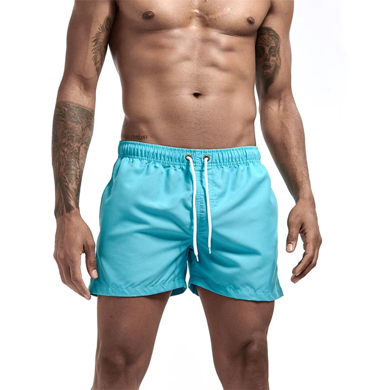 Quick-Dry Swim Trunks