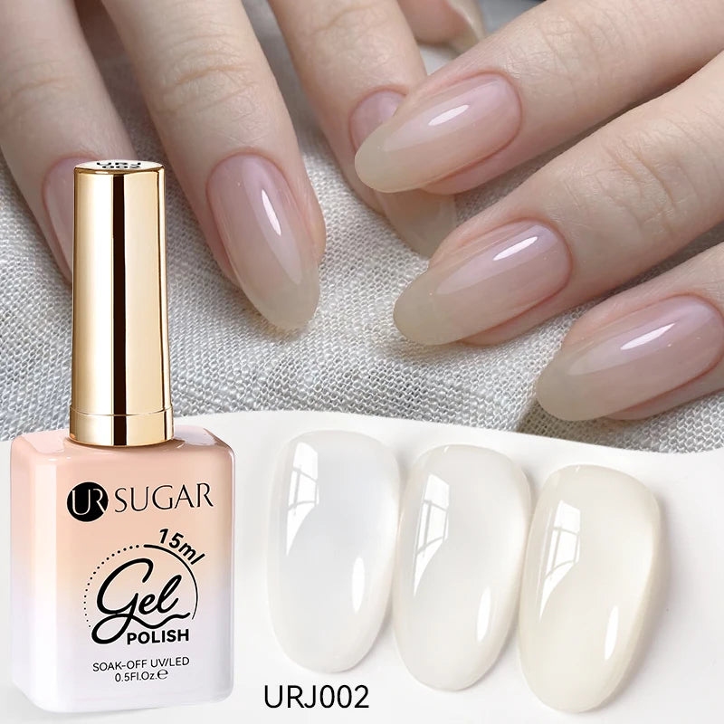 Jelly Milky White Translucent UV Gel Polish