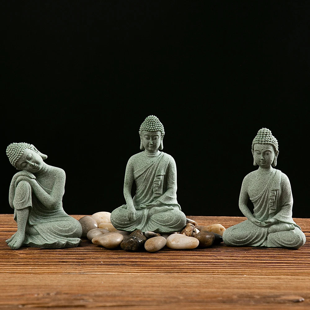 Mini Buddha Zen Statue