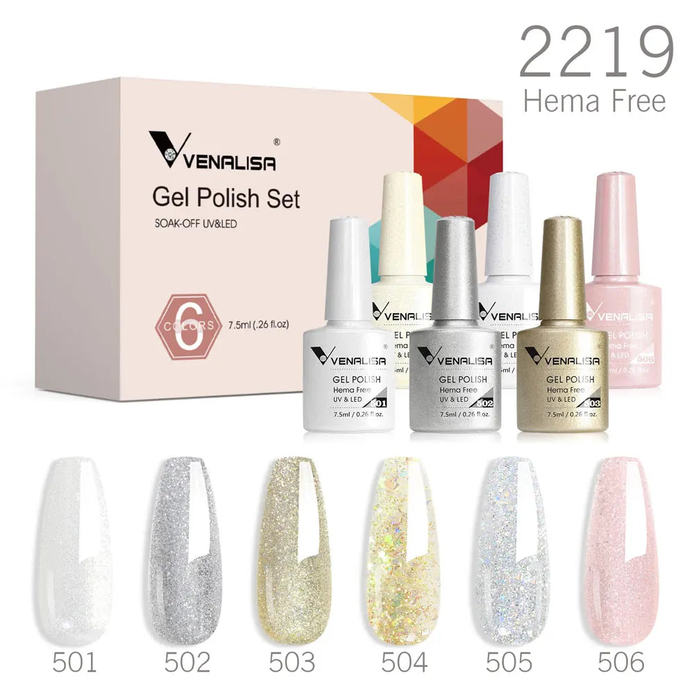 Autumn Earth-Tone Gel Nail Polish Set