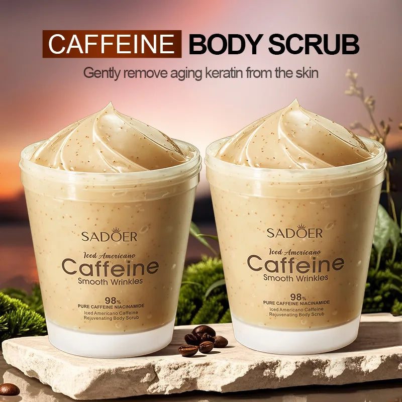 Iced Coffee Caffeine Body Scrub