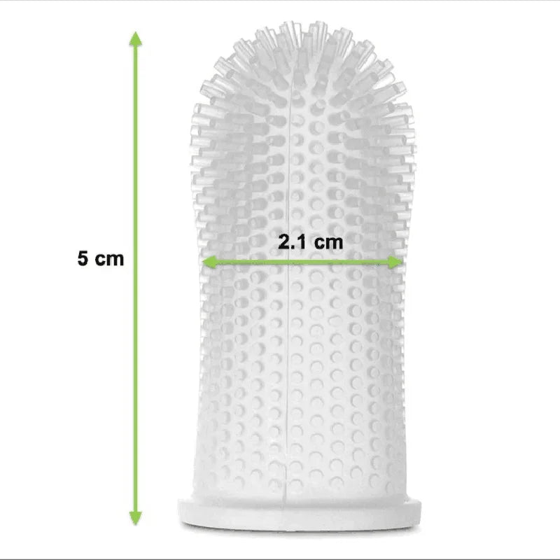 Soft Silicone Pet Finger Toothbrush for Dog and Cat Dental Care
