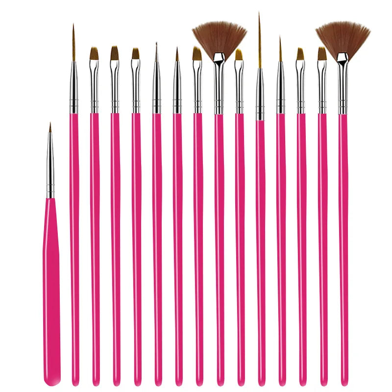 Professional Nail Art Brush Set