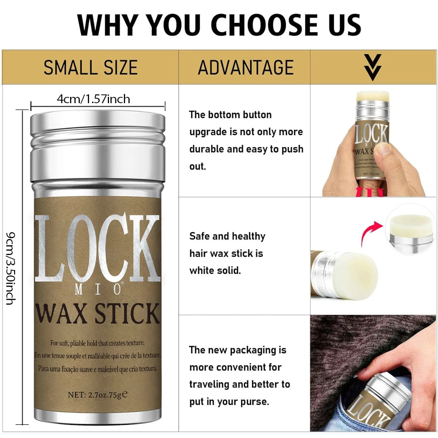 Coconut Oil Hair Wax Stick