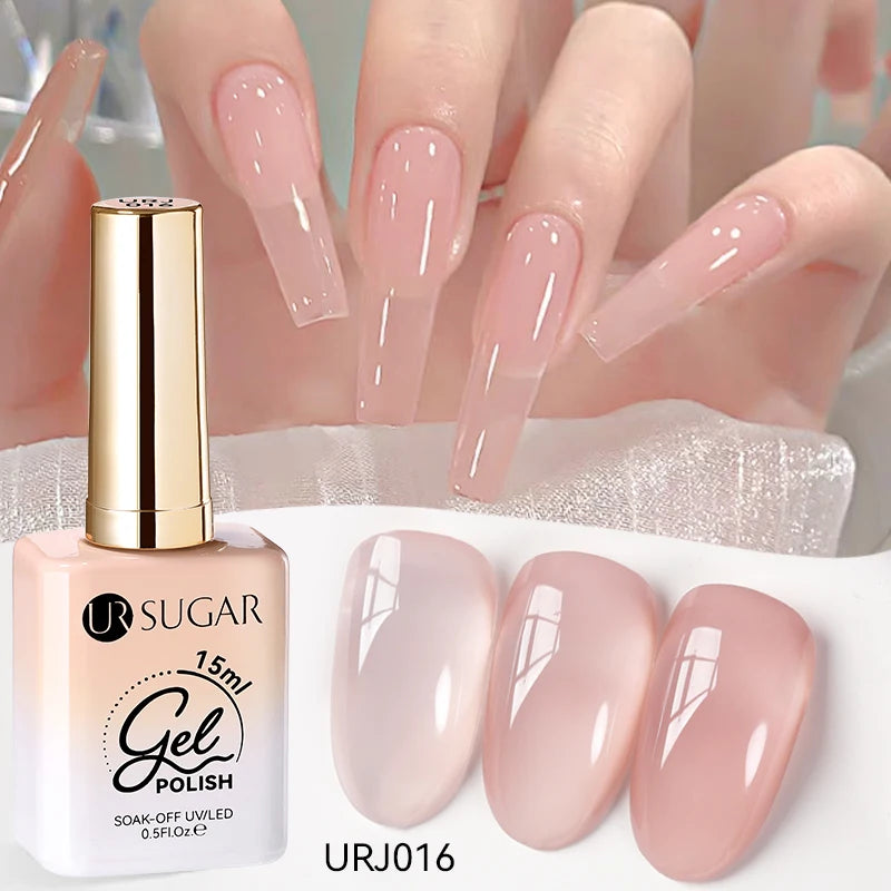Jelly Milky White Translucent UV Gel Polish