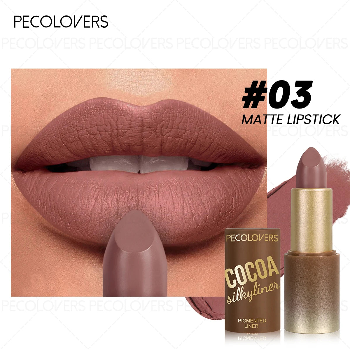 Velvet Brown Matte Lipstick