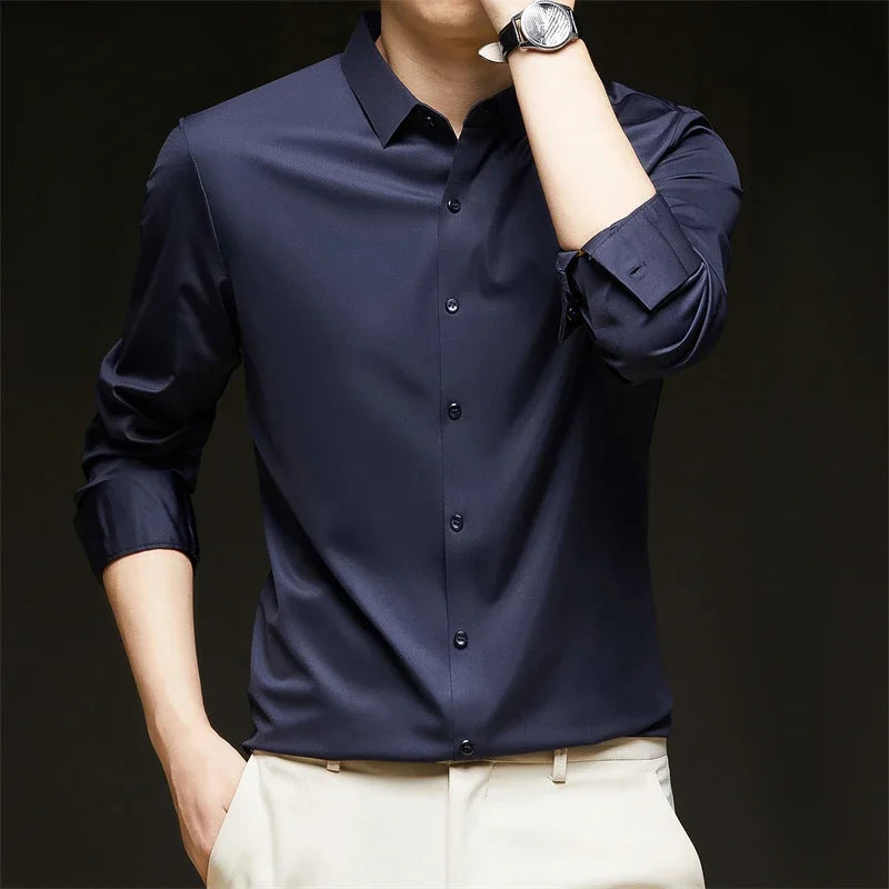 Wrinkle-Free Long Sleeve Shirt