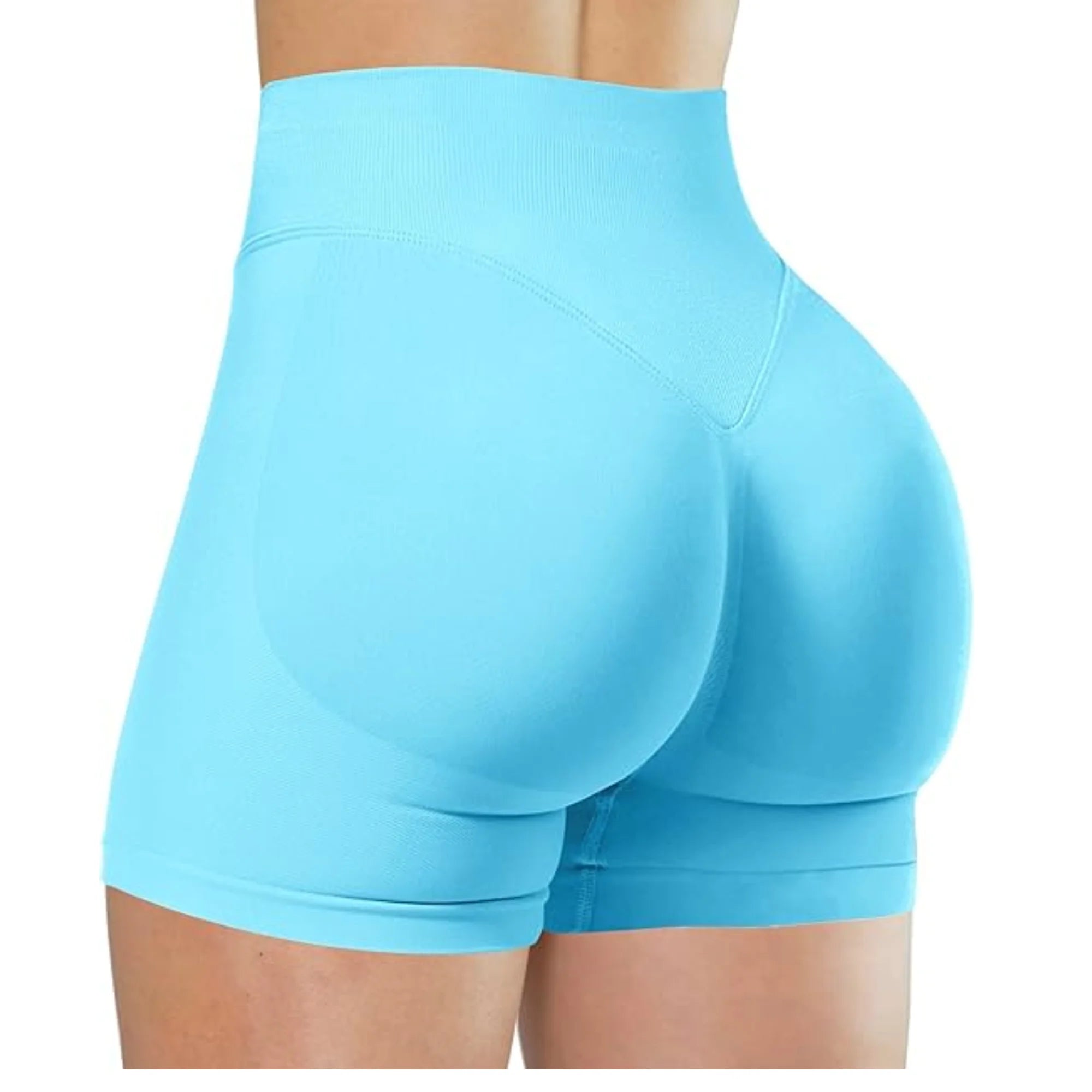 High Waisted Summer Yoga Shorts