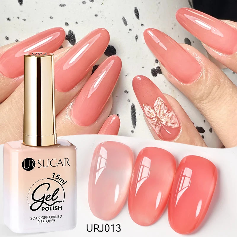 Jelly Milky White Translucent UV Gel Polish