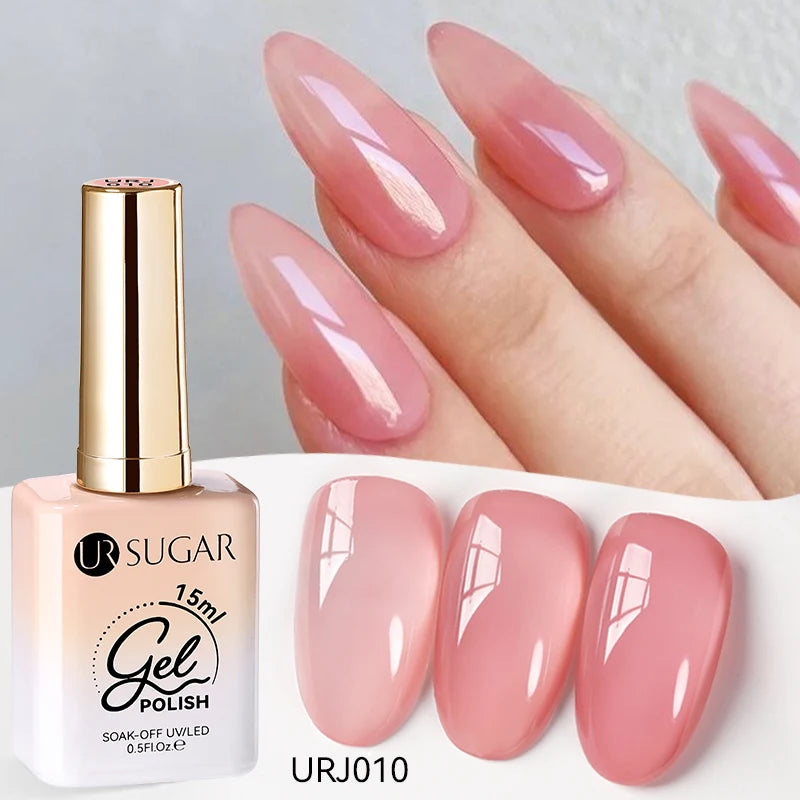 Jelly Milky White Translucent UV Gel Polish