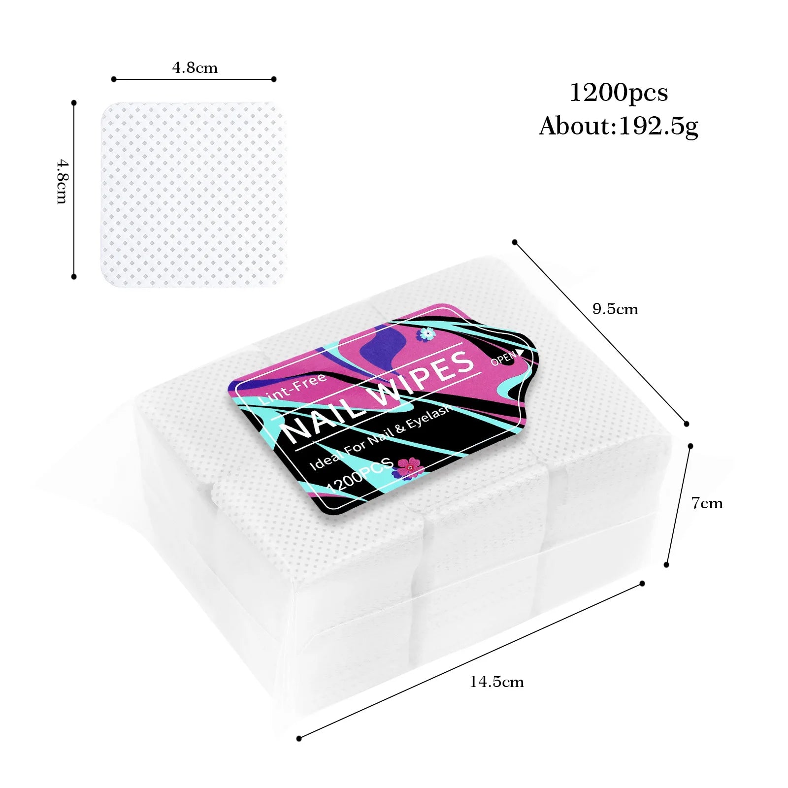 Lint-Free Beauty Cleaning Wipes