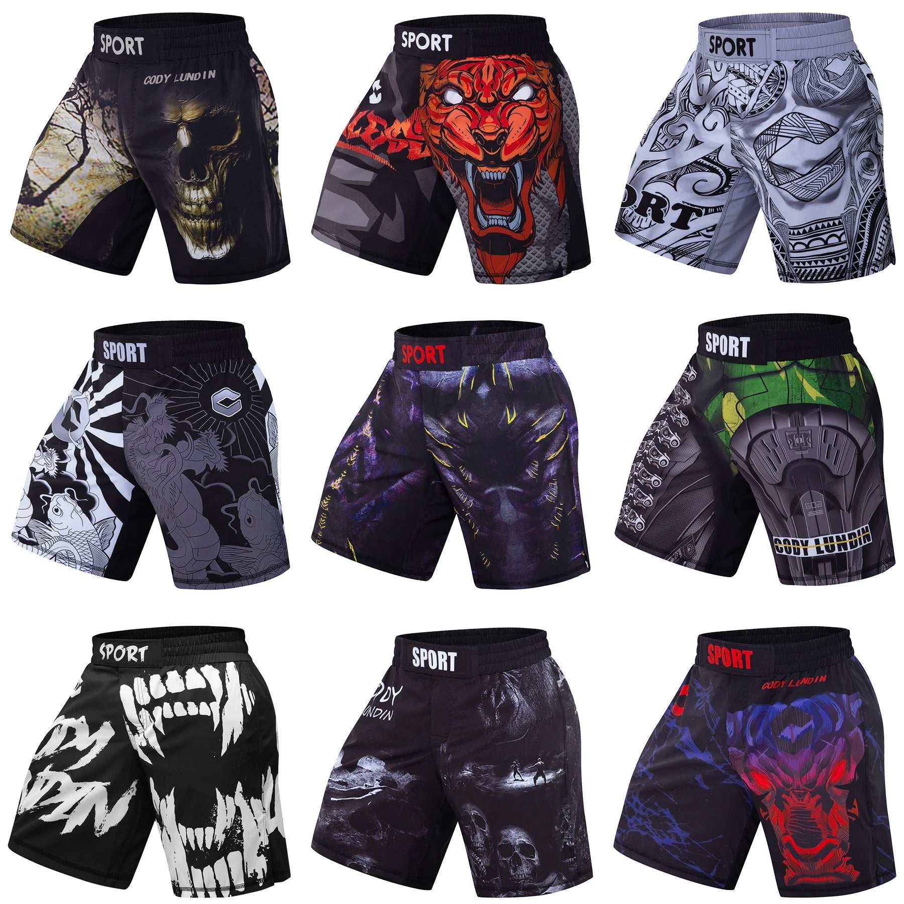 Cody Lundin CrossFit MMA Shorts