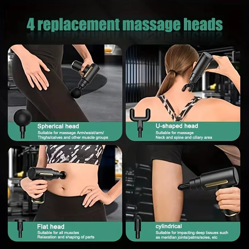 Portable Button Fascia Gun