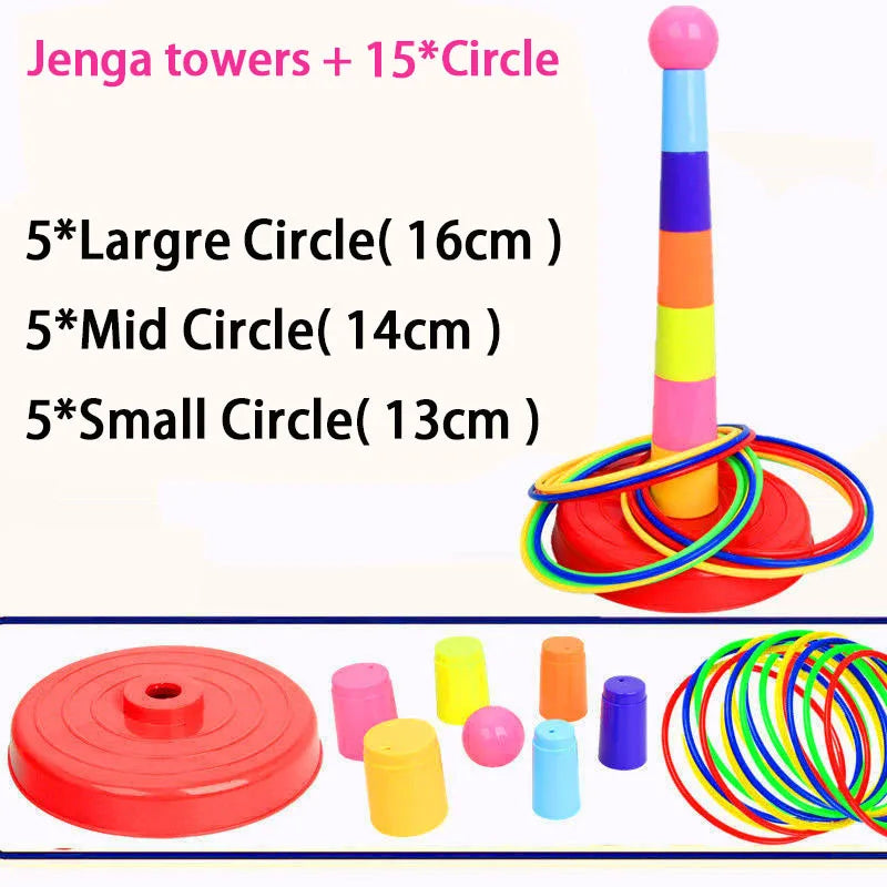 Ring Toss Stacking Game