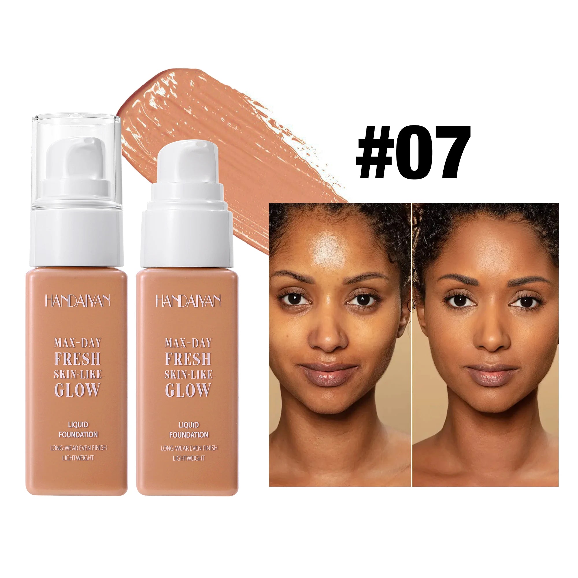 Long-Lasting Liquid Foundation
