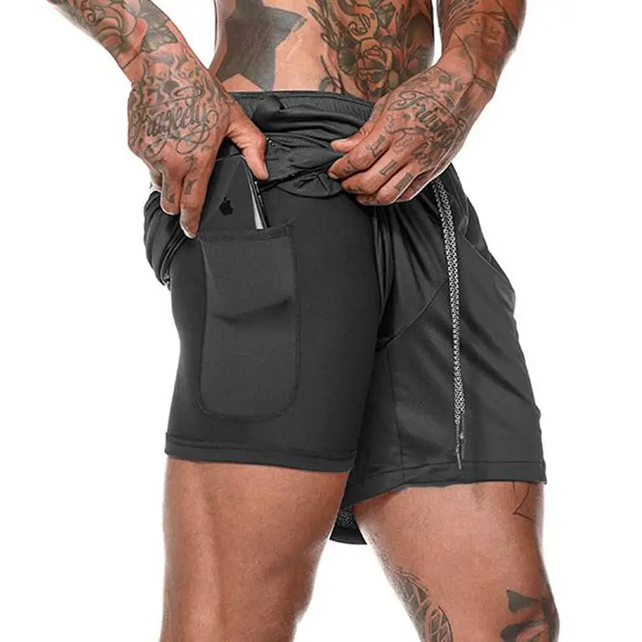 2-in-1 Sports Shorts