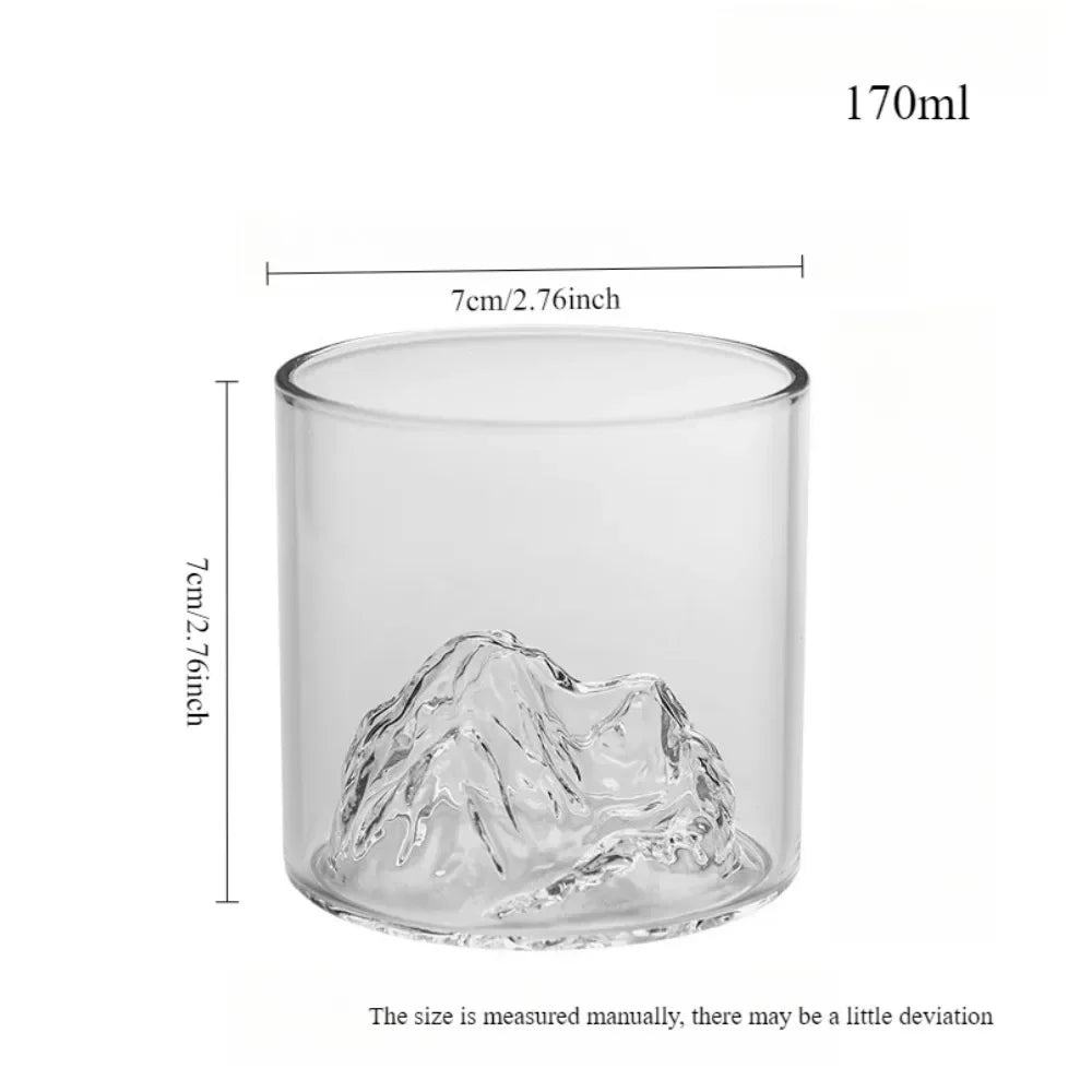 Mountain Crystal Whiskey Glass Set