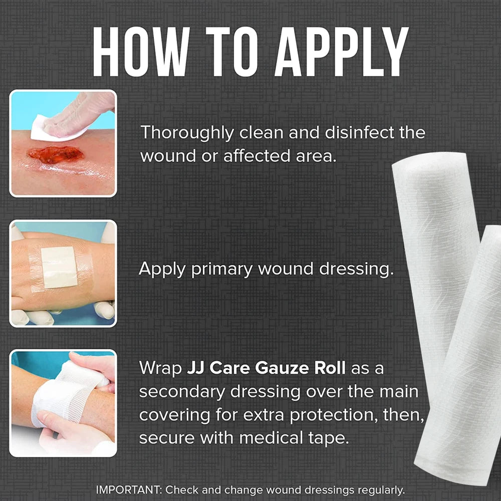 4 Rolls Gauze Bandage