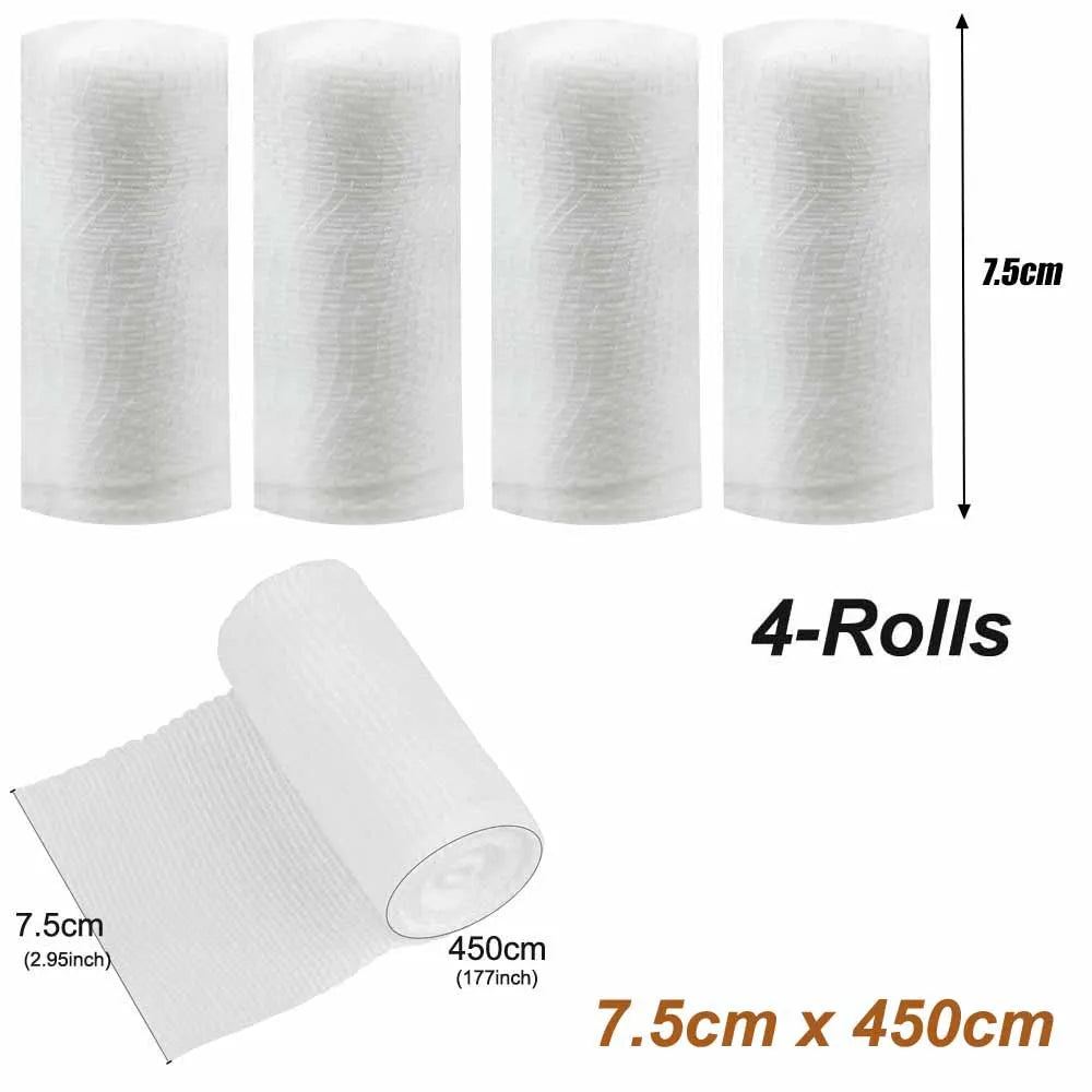 4 Rolls Gauze Bandage